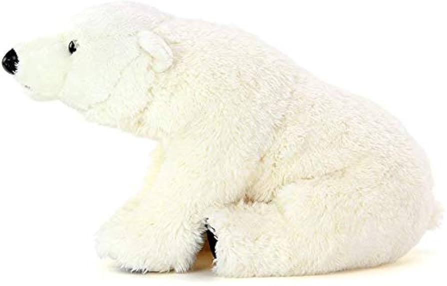 Amazon.co.jp: カロラータ ホッキョクグマ ぬいぐるみ (リアル